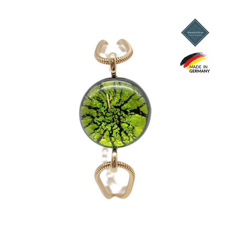 STERNEN GLAS | "Selene" Gold Plated Bracelet | Adjustable Size STERNEN GLAS | "Selene" Gold Plated Bracelet | Adjustable Size