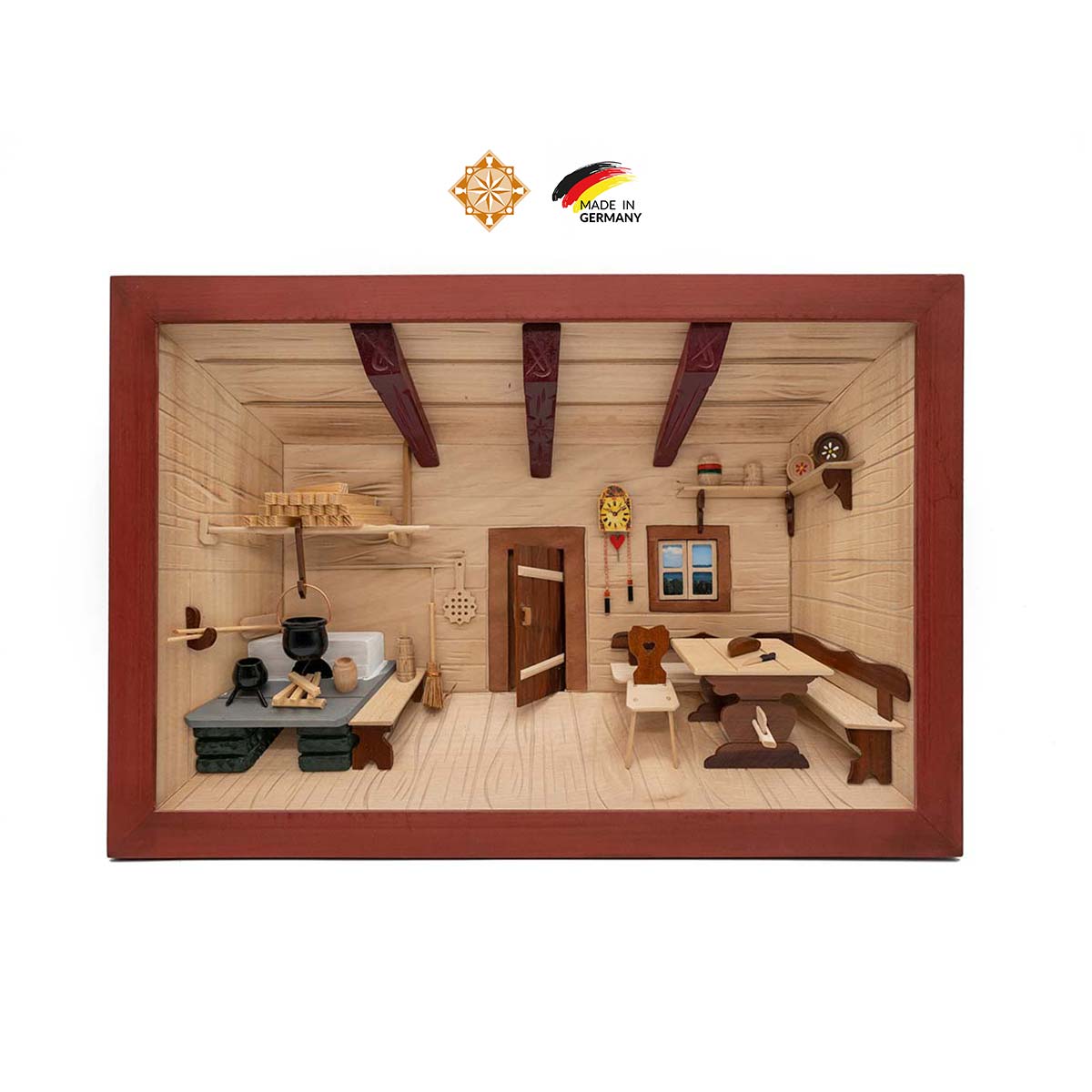 3D Wooden Picture | Farmhouse Kitchen 3D Wooden Picture | Farmhouse Kitchen