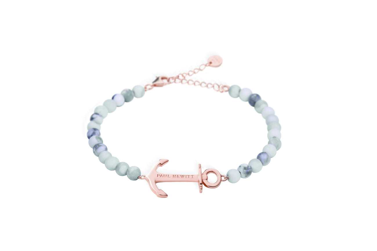 Anchor Spirit Bracelet  | Rose Gold | Marble