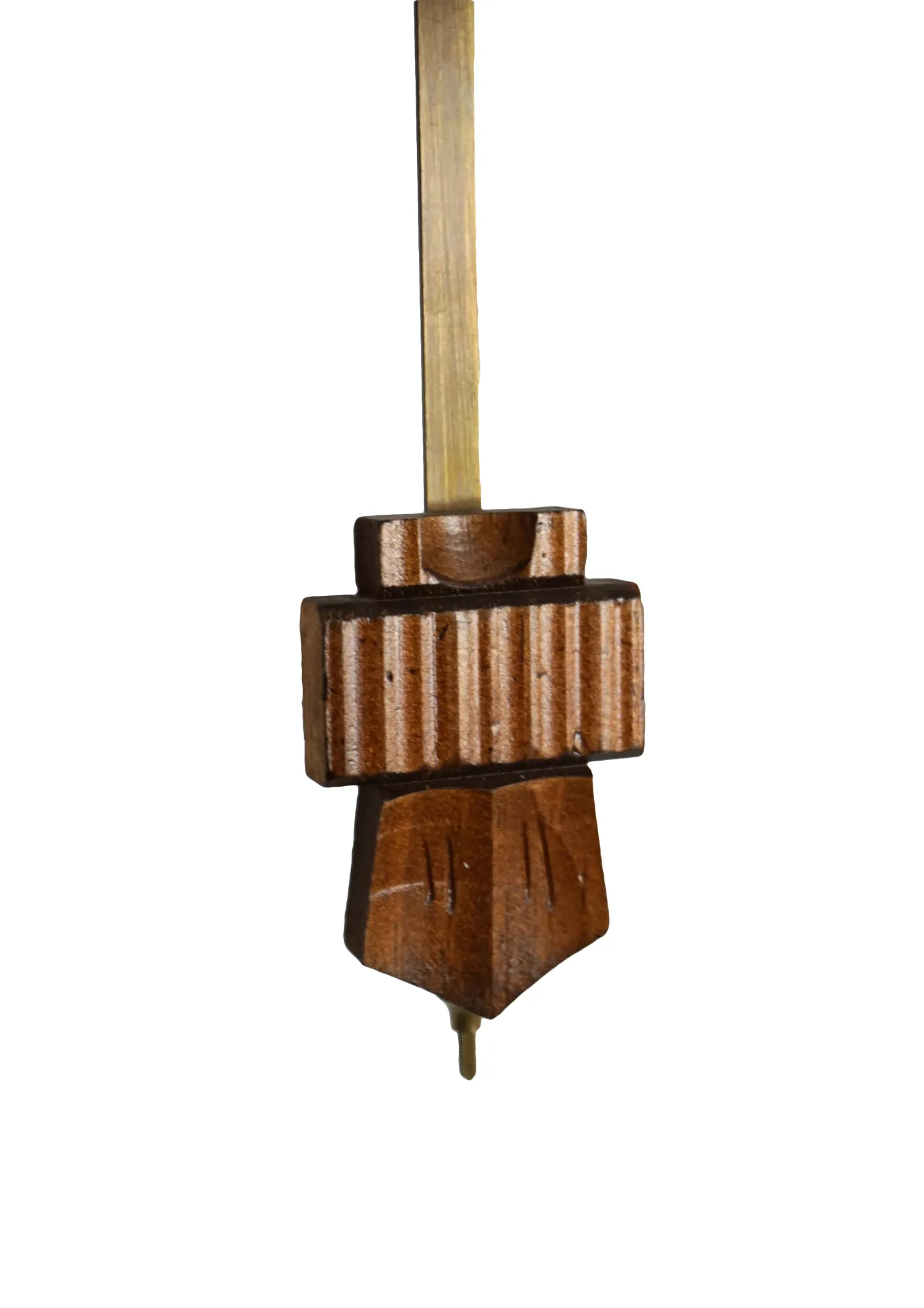 Cuckoo Clock  Bell Ringer Small  1 Day Movement with Music (5) Chalet style authentic mechanical black forest cuckoo clock with shingle roof, church tower bell and black forest lady wearing traditional clothing, the lady rings the bell together with the cuckoo sound, music plays and water wheel turns. This clock has