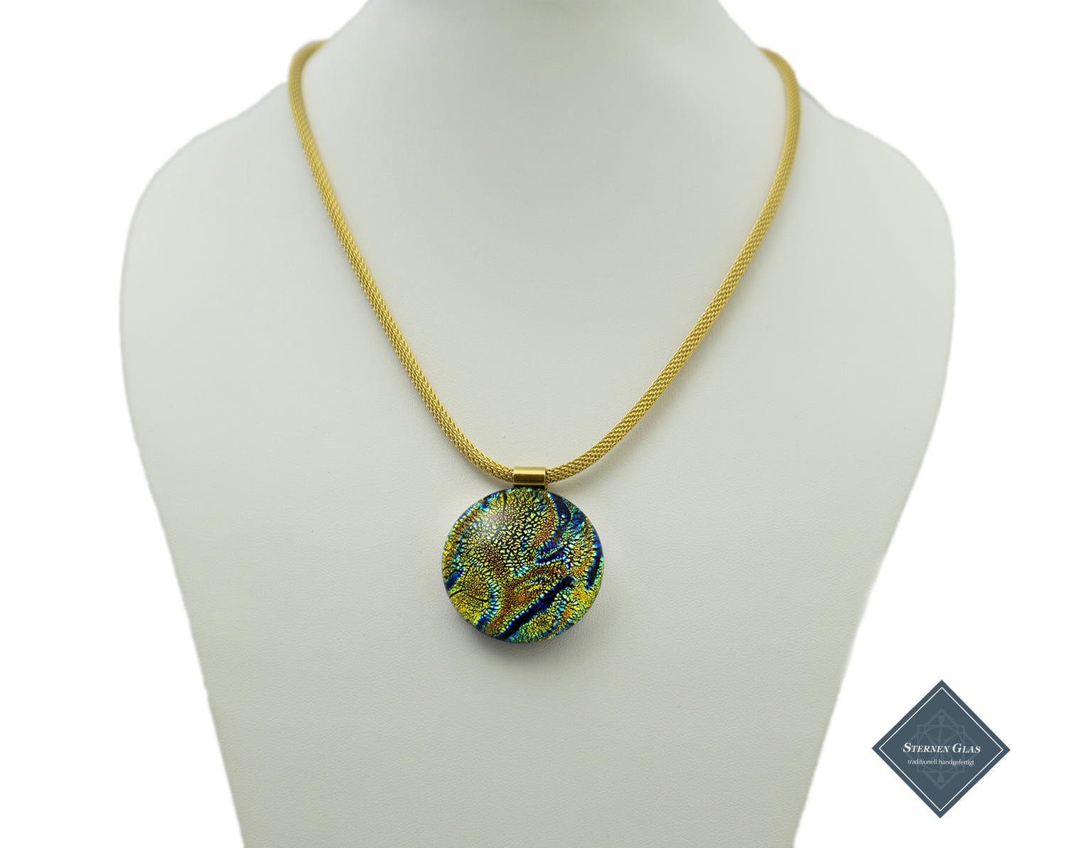 STERNEN GLAS | "Scheherazade" | Necklace Exclusive Edition | Crochet Chain