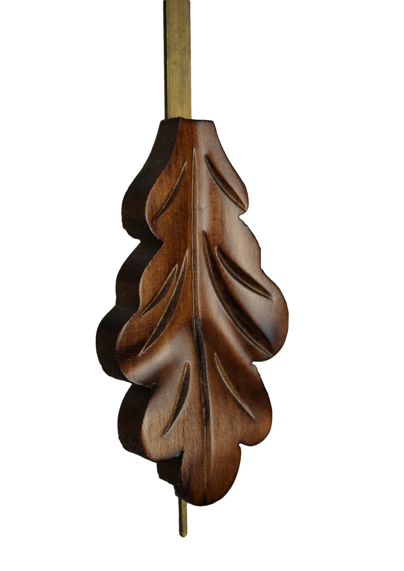 Cuckoo Clock  Black Forest Wildlife  8 Day Movement with Music (7) Large authentic traditional style brown mechanical black forest cuckoo clock precisely hand carved to the finest detail. Representing black forest wildlife with an oak leaves decorating the whole clock, deer overlooking the forest on top, ox and the rock