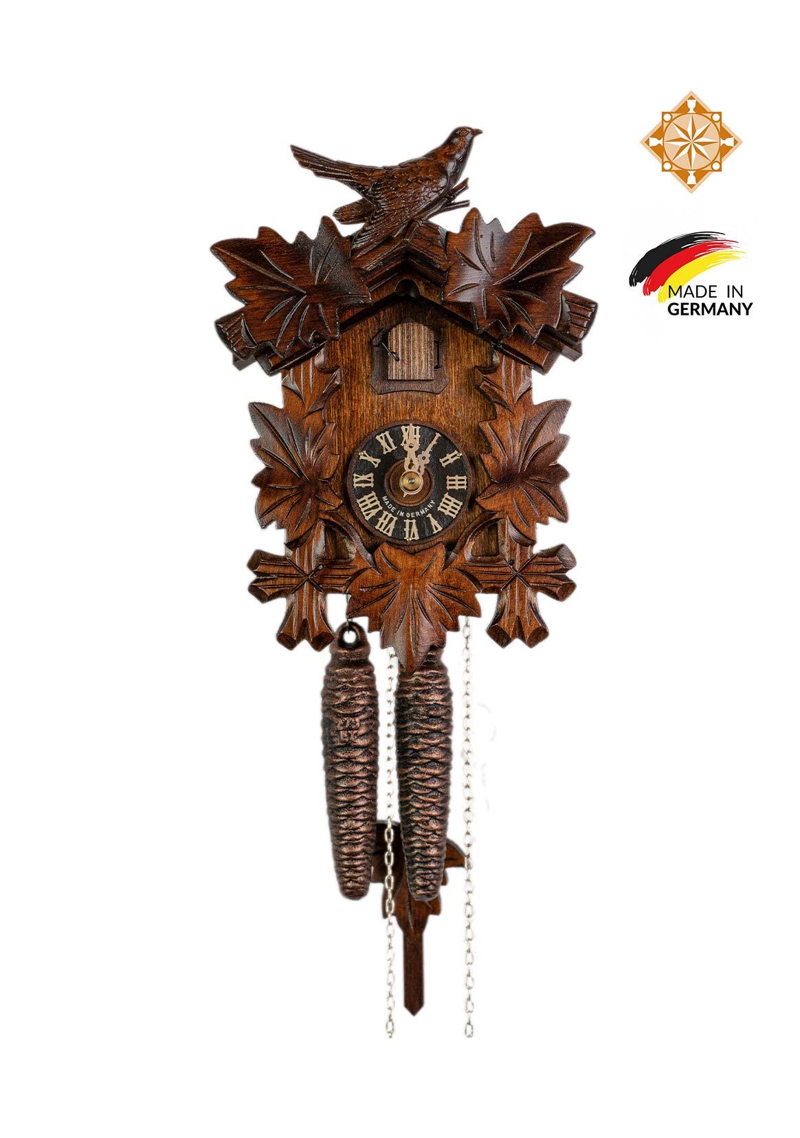 Cuckoo Clock | Small Traditional Style | 1 Day Movement
