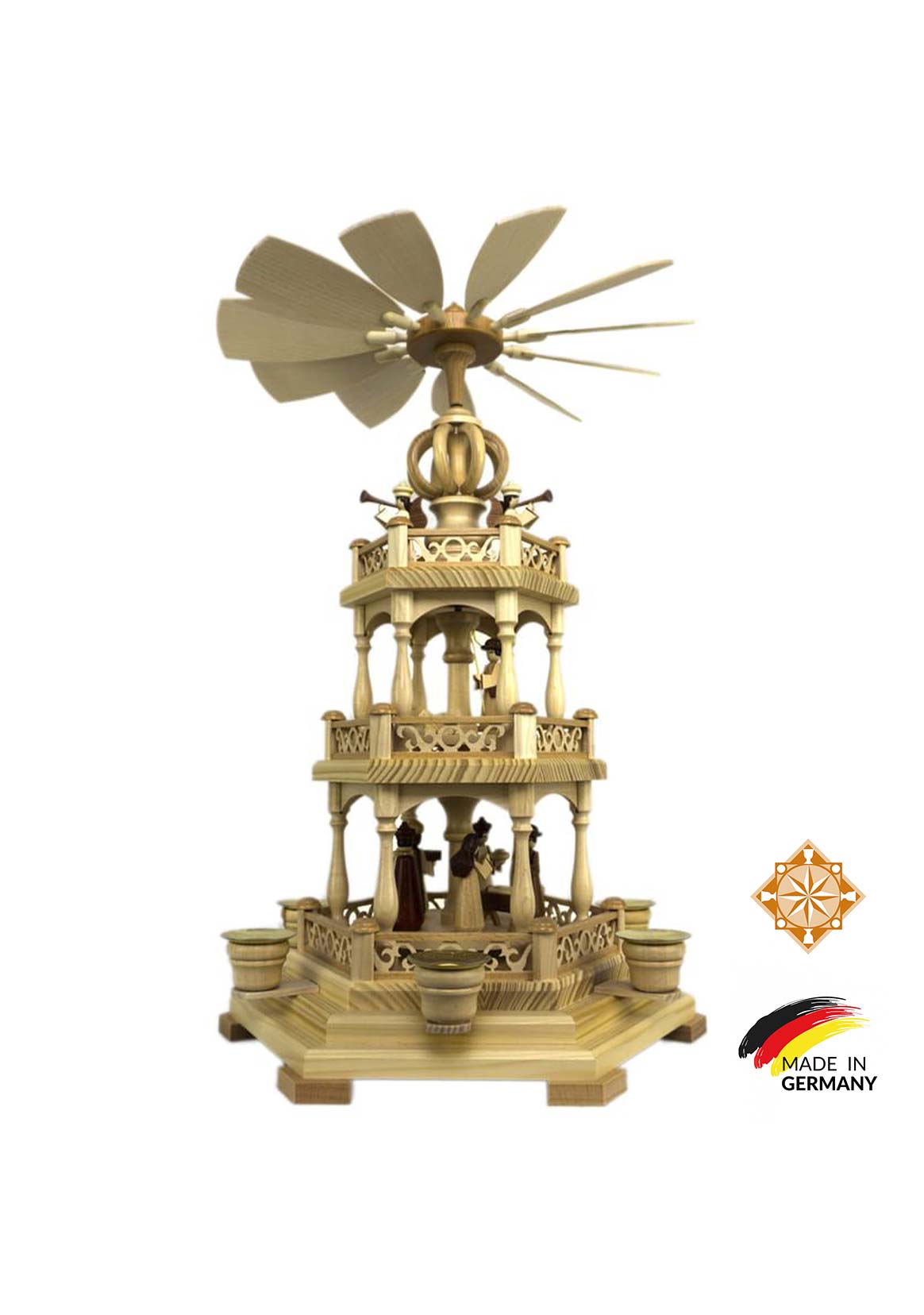 Christmas Pyramid | Angels, Shepherds, Nativity Christmas Pyramid | Angels, Shepherds, Nativity