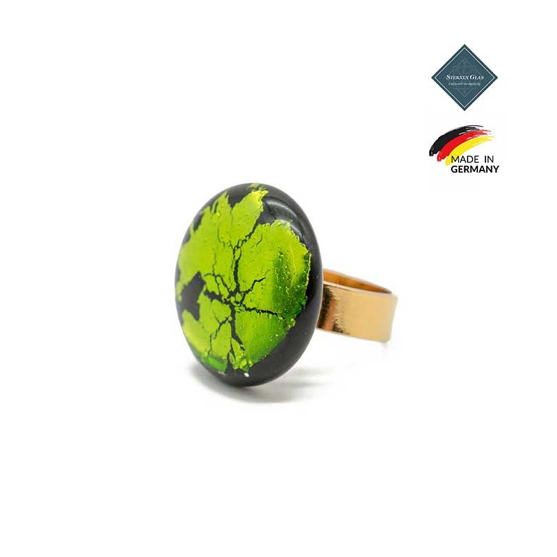 STERNEN GLAS | "Selene" | Gold Plated Ring STERNEN GLAS | "Selene" | Gold Plated Ring