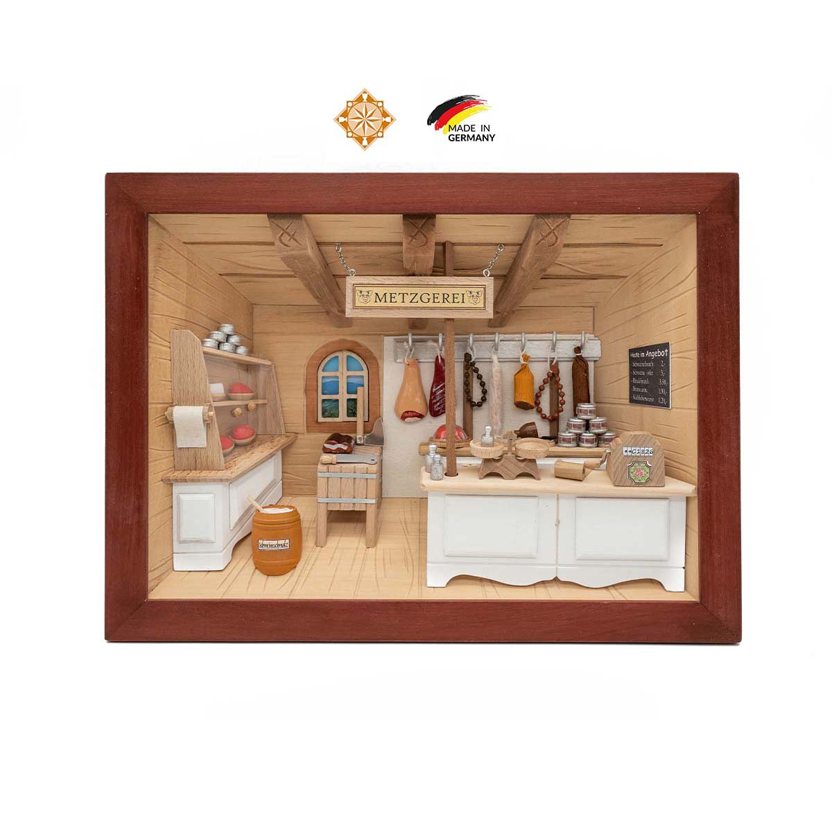 3D Wooden Picture | Butcher‘s Shop