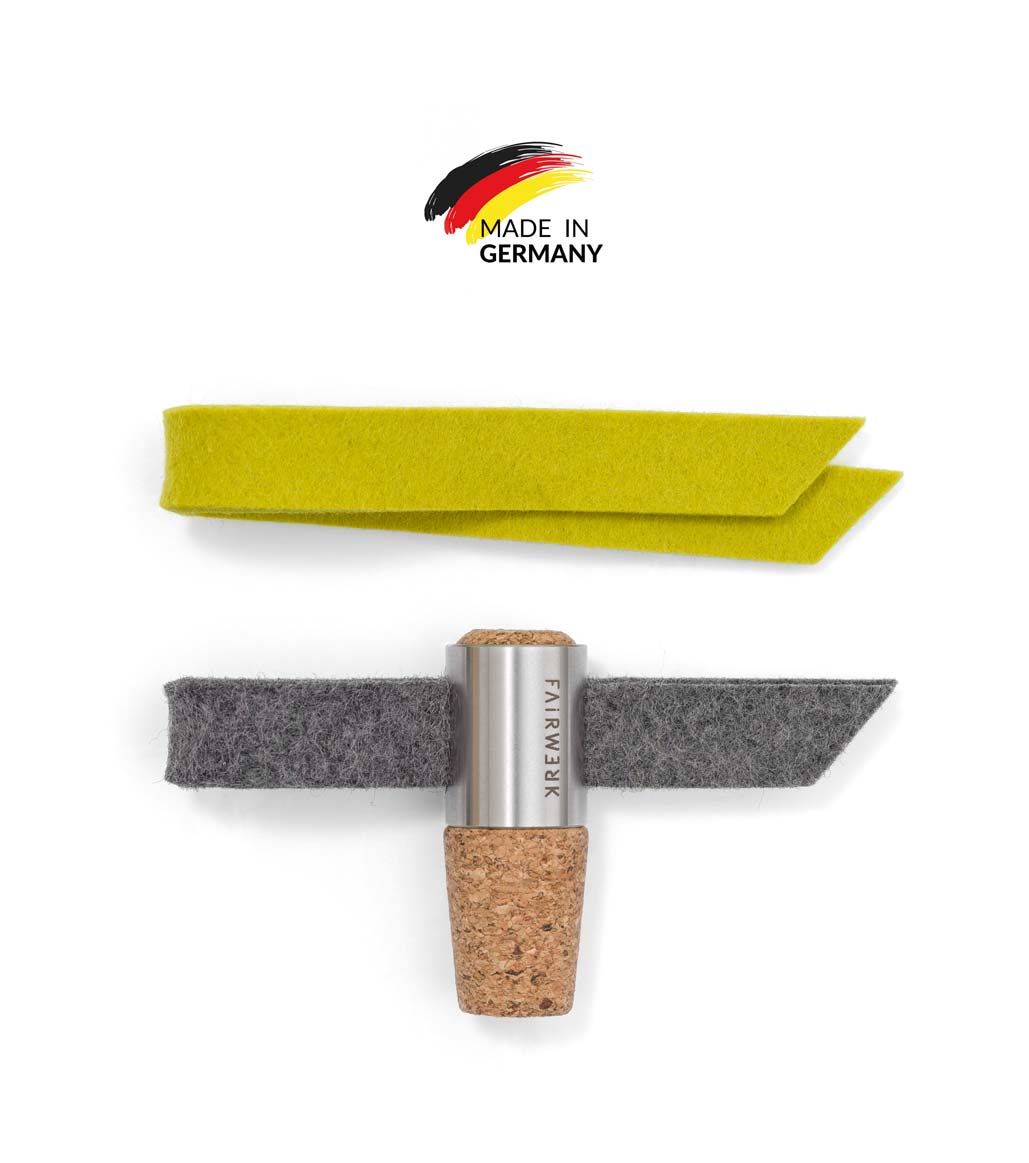 FAIRWERK | Wine Plug | Gray-Green FAIRWERK | Wine Plug | Gray-Green