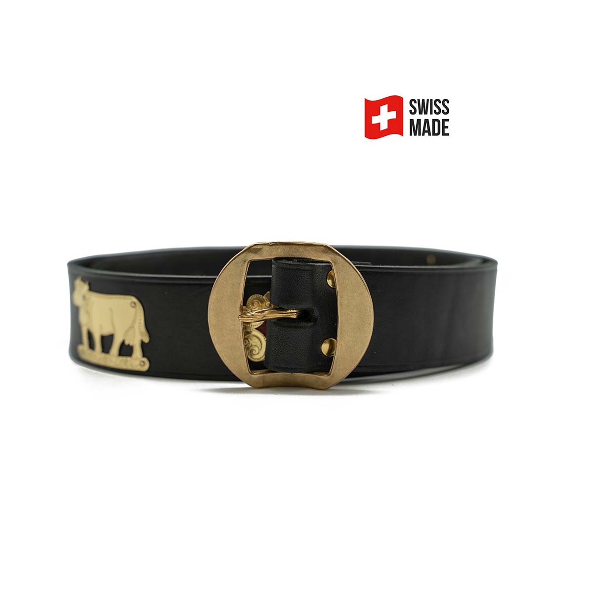 Leather Belt | Brass Fittings | 110cm
