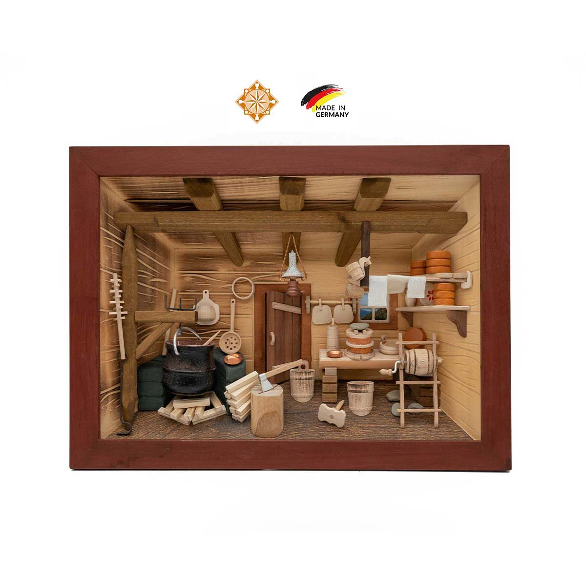 3D Wooden Picture | Cheese Factory 3D Wooden Picture | Cheese Factory