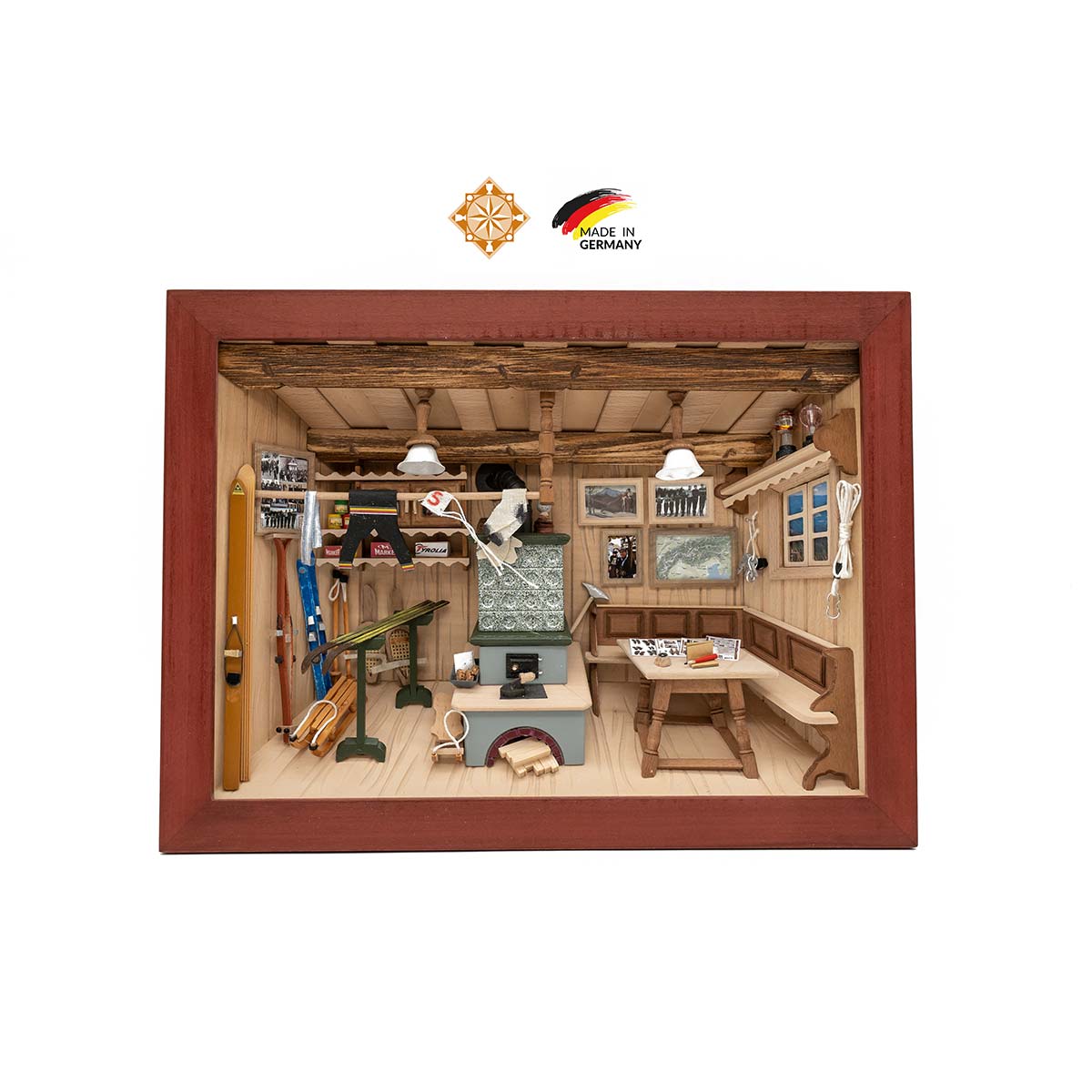 3D Wooden Picture | Ski Room 3D Wooden Picture | Ski Room