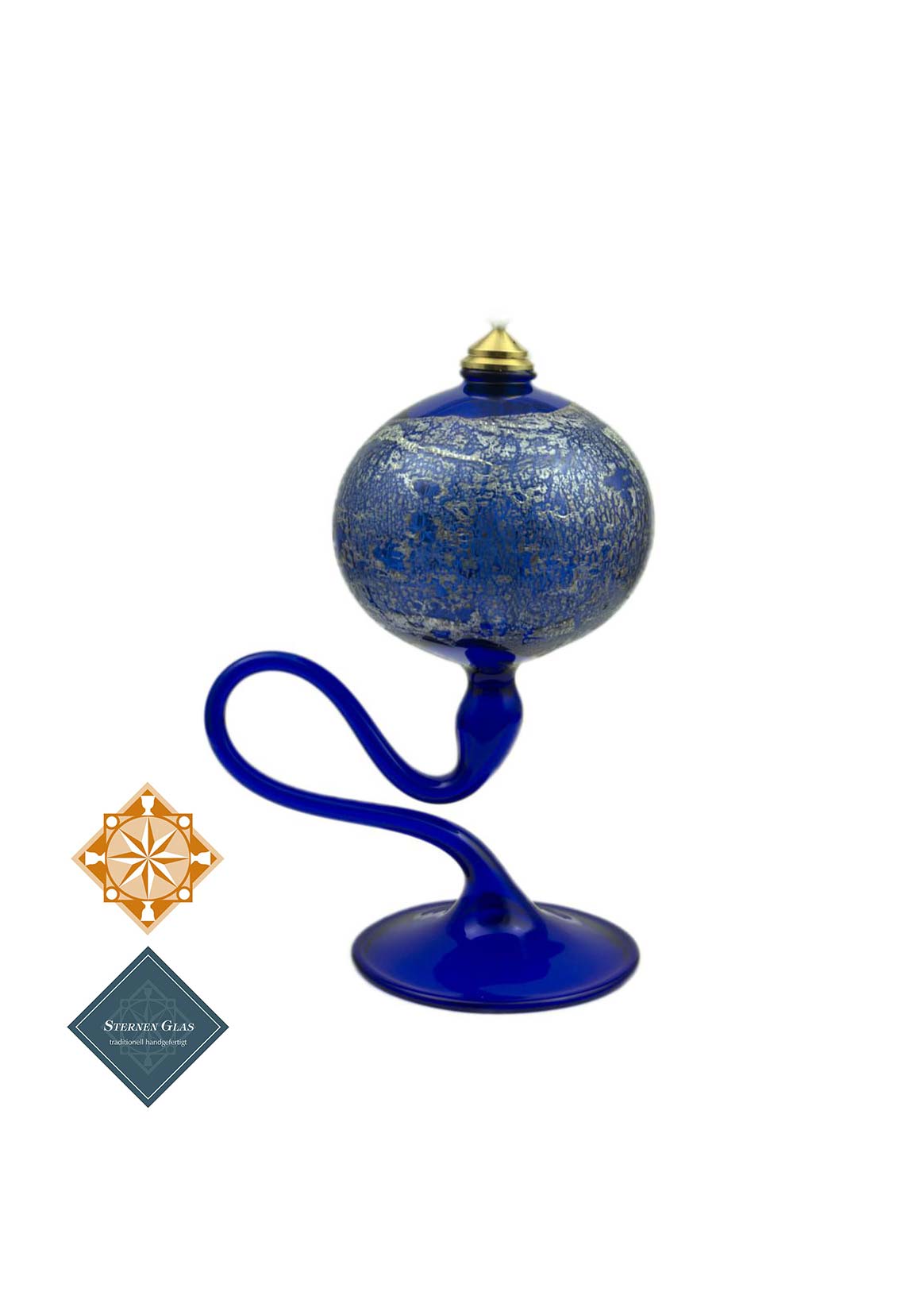 STERNEN GLAS | Oil Lamp with Pedestal