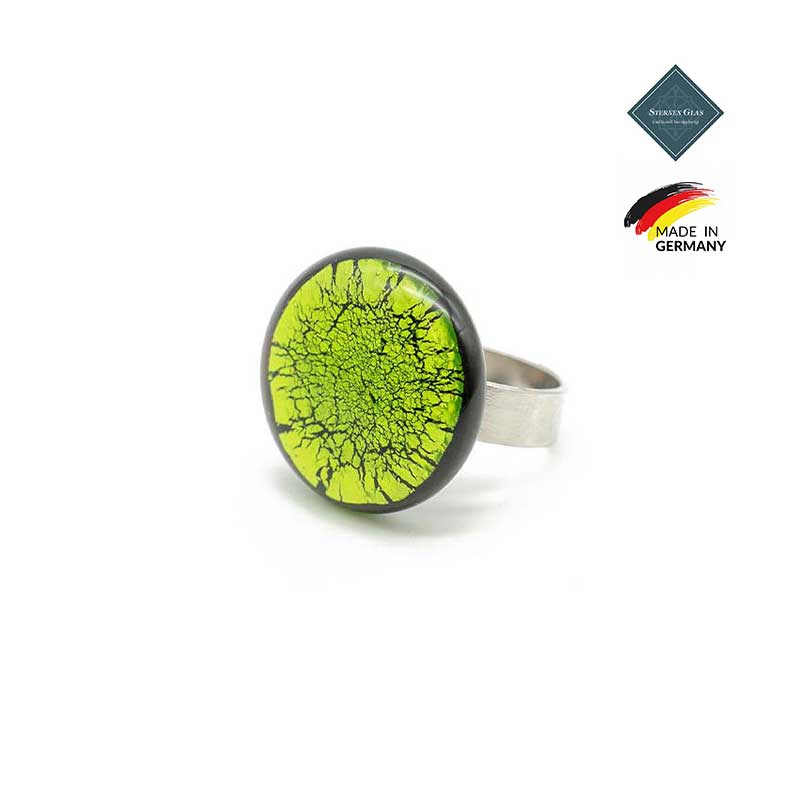STERNEN GLAS | "Selene" Silver Plated Ring STERNEN GLAS | "Selene" Silver Plated Ring