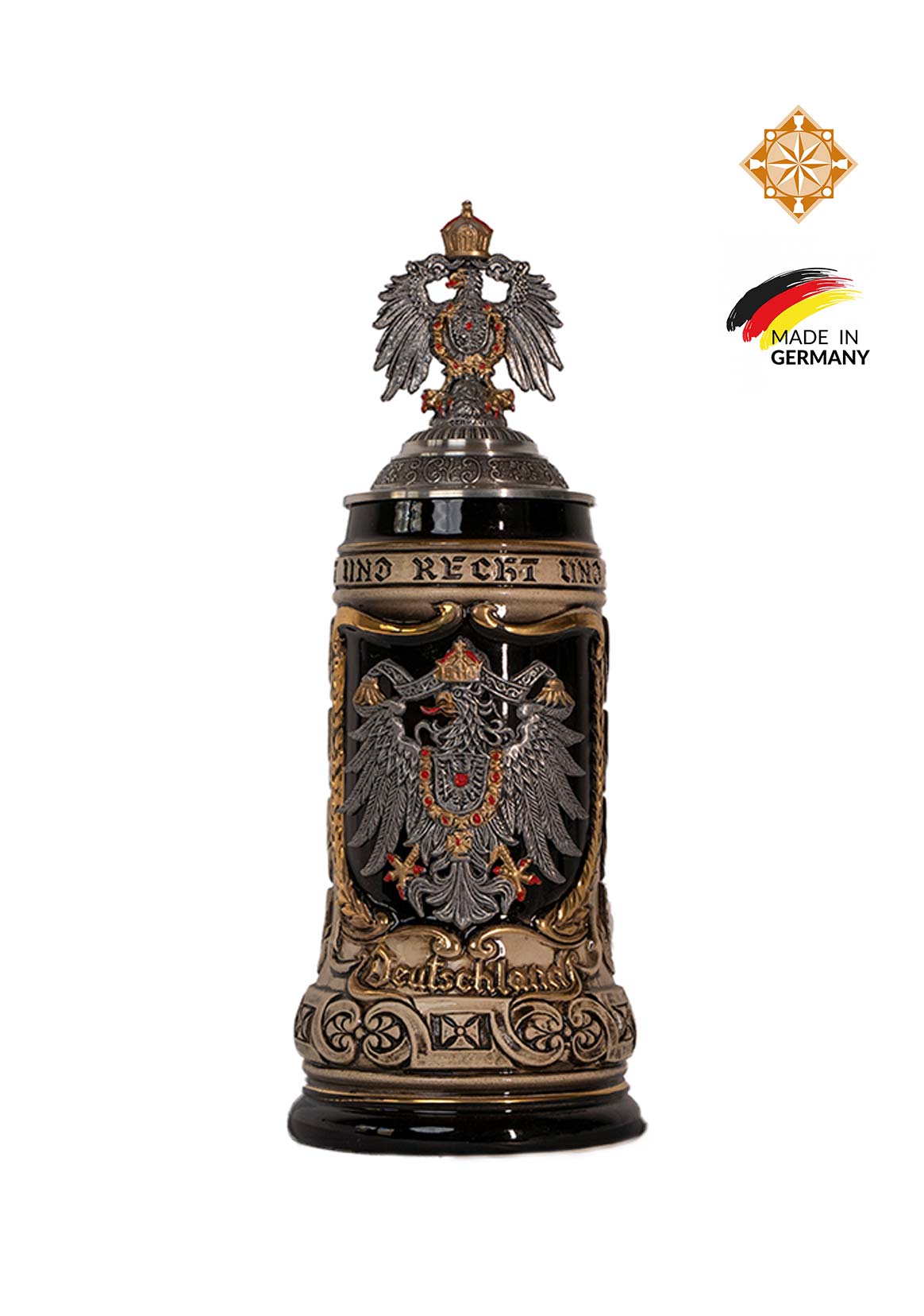Beer Stein | German Eagle Crest  Beer Stein | German Eagle Crest