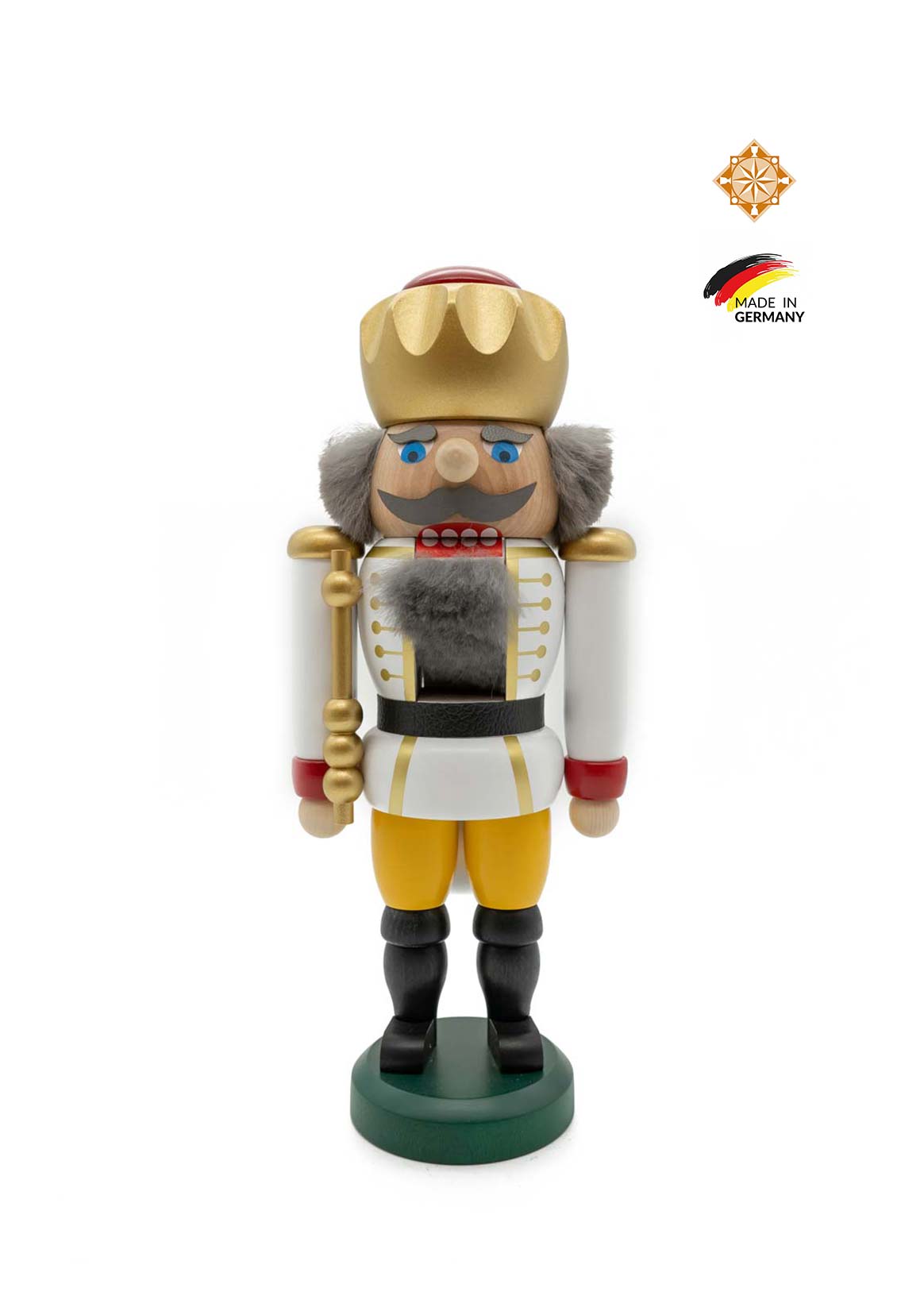 Nutcracker | King | White | S Nutcracker | King | White | S