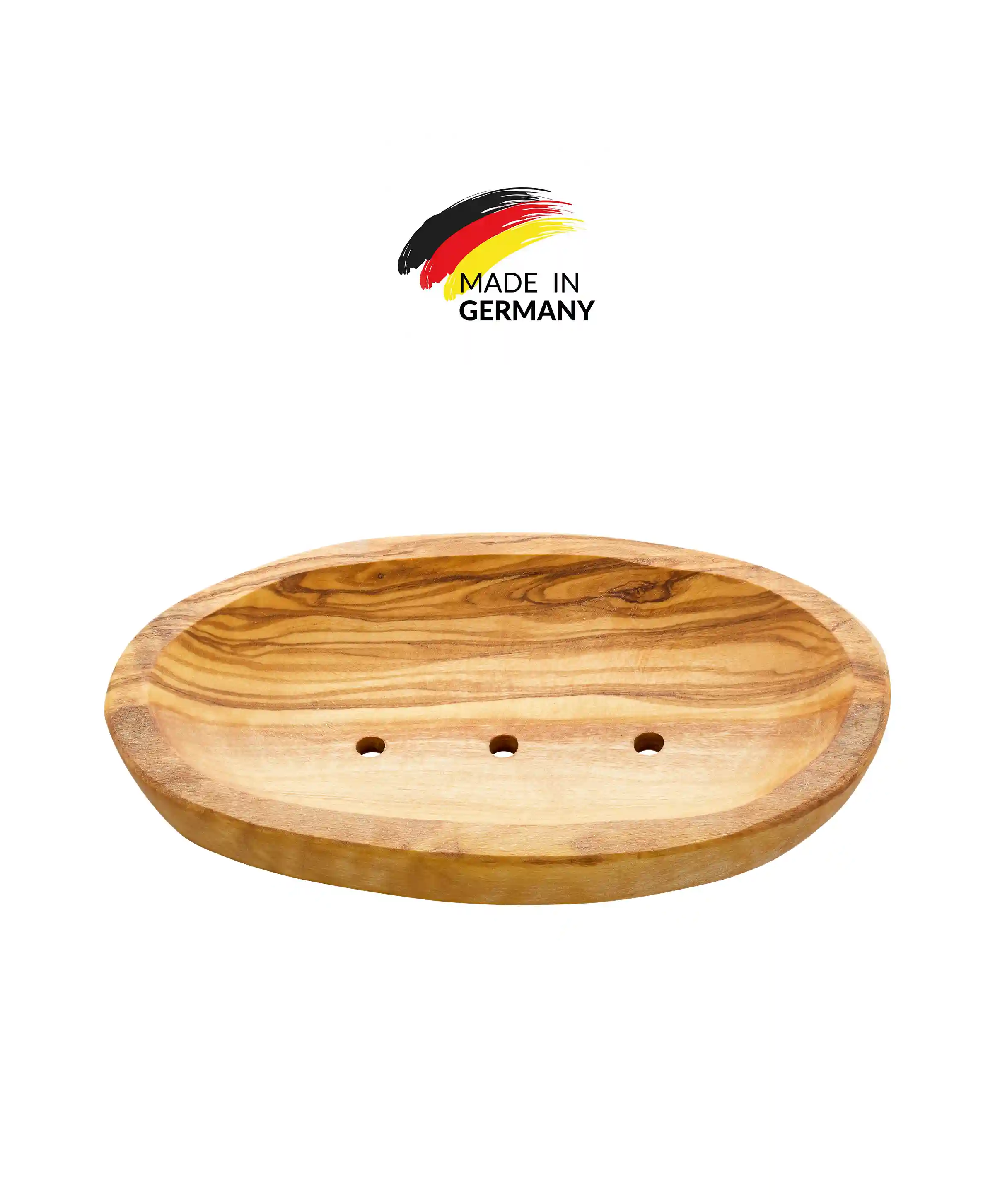 LAGERHAUS | Olive Wood Soap Dish LAGERHAUS | Olive Wood Soap Dish