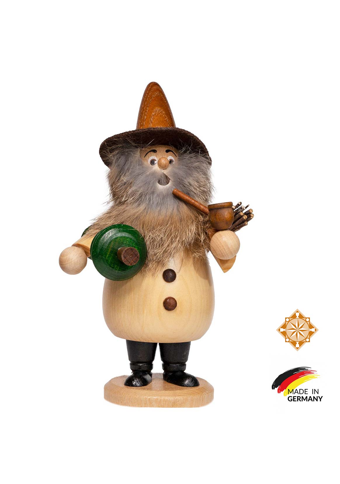 Smoker | Man with Christmas Tree Smoker | Man with Christmas Tree