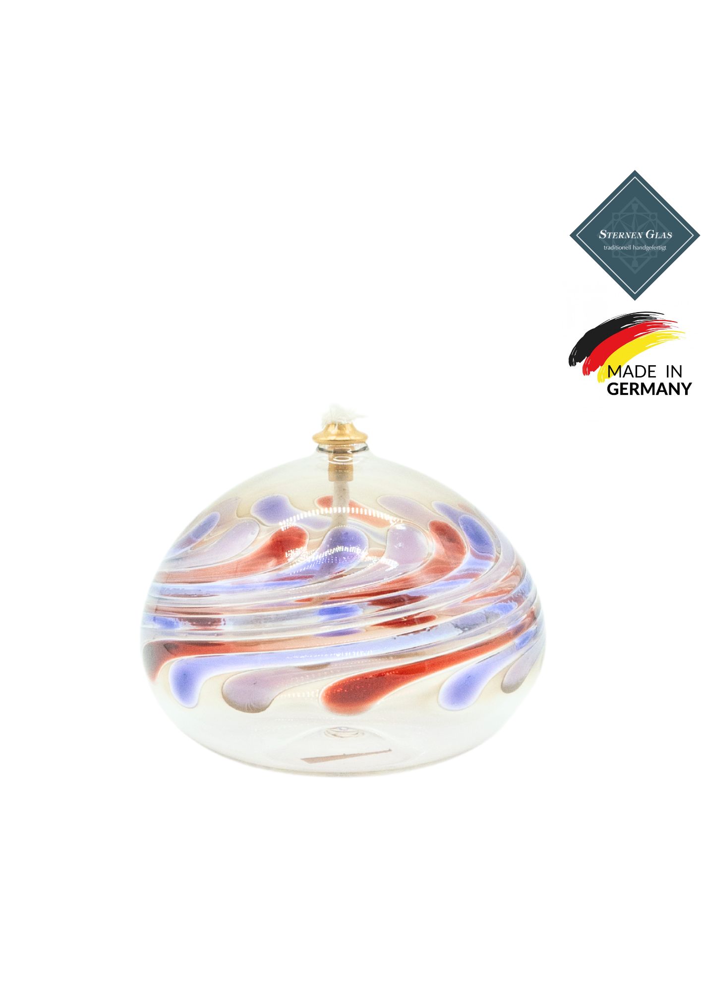 STERNEN GLAS | Small Oil Lamp | White STERNEN GLAS | Small Oil Lamp | White