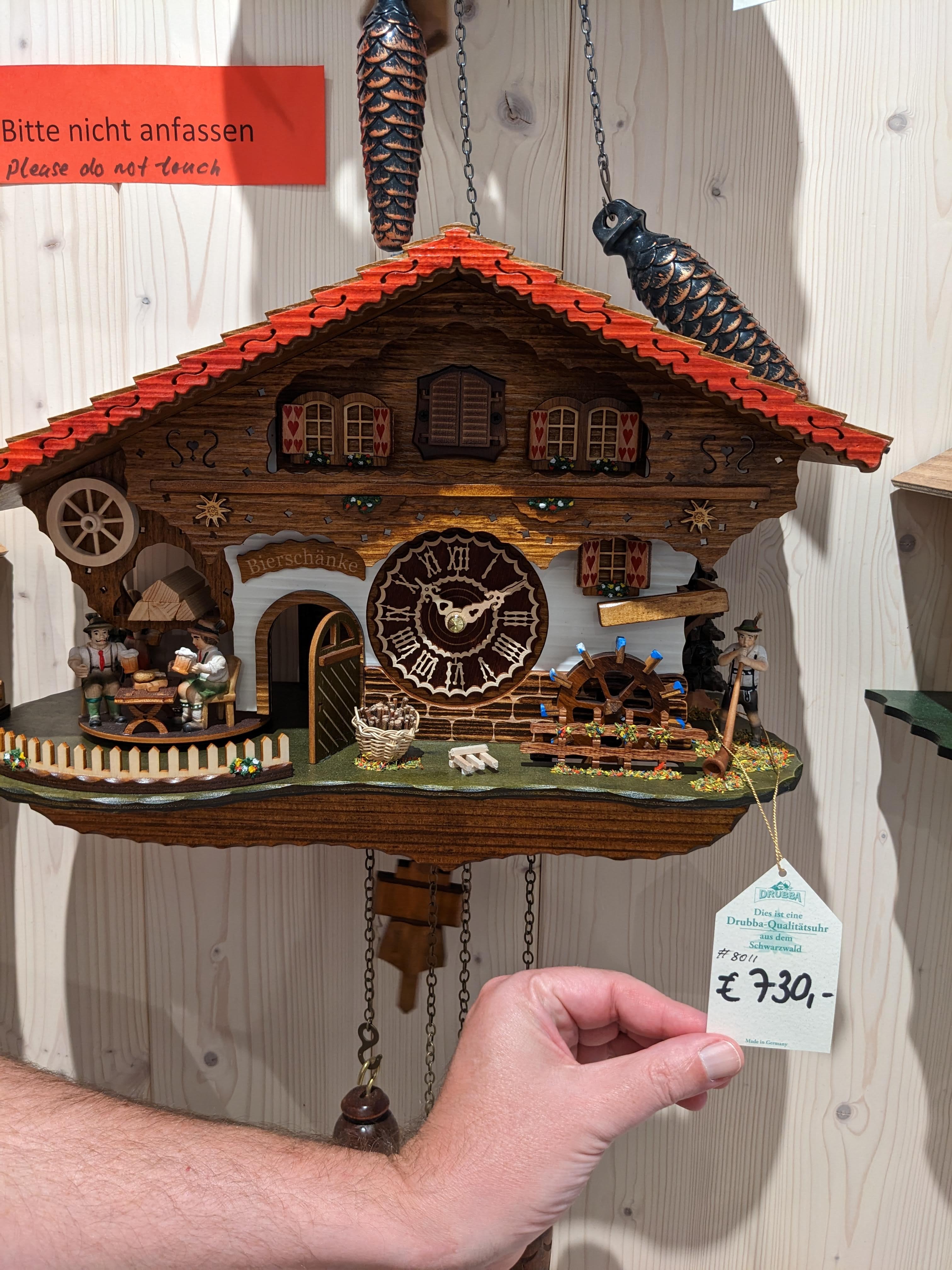 Cuckoo Clock | Beer Tavern | Battery Cuckoo Clock | Beer Tavern | Battery