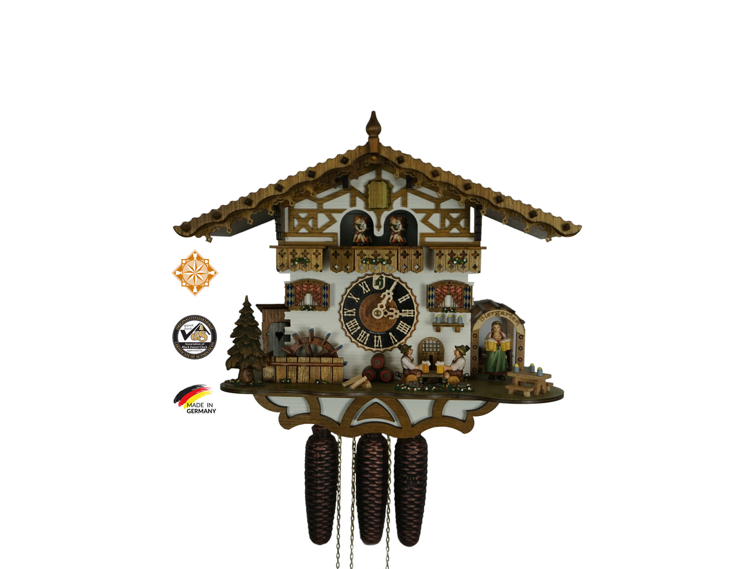 Cuckoo Clock | The Beer Drinkers | 8 Day Movement | Music