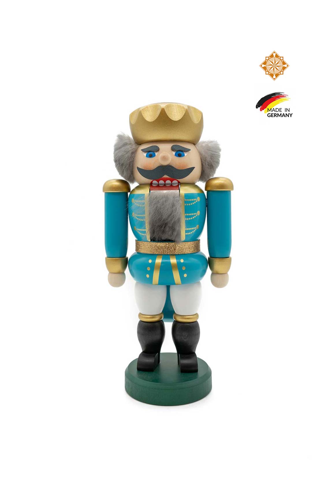 Nutcracker | King | Turquoise | S Nutcracker | King | Turquoise | S
