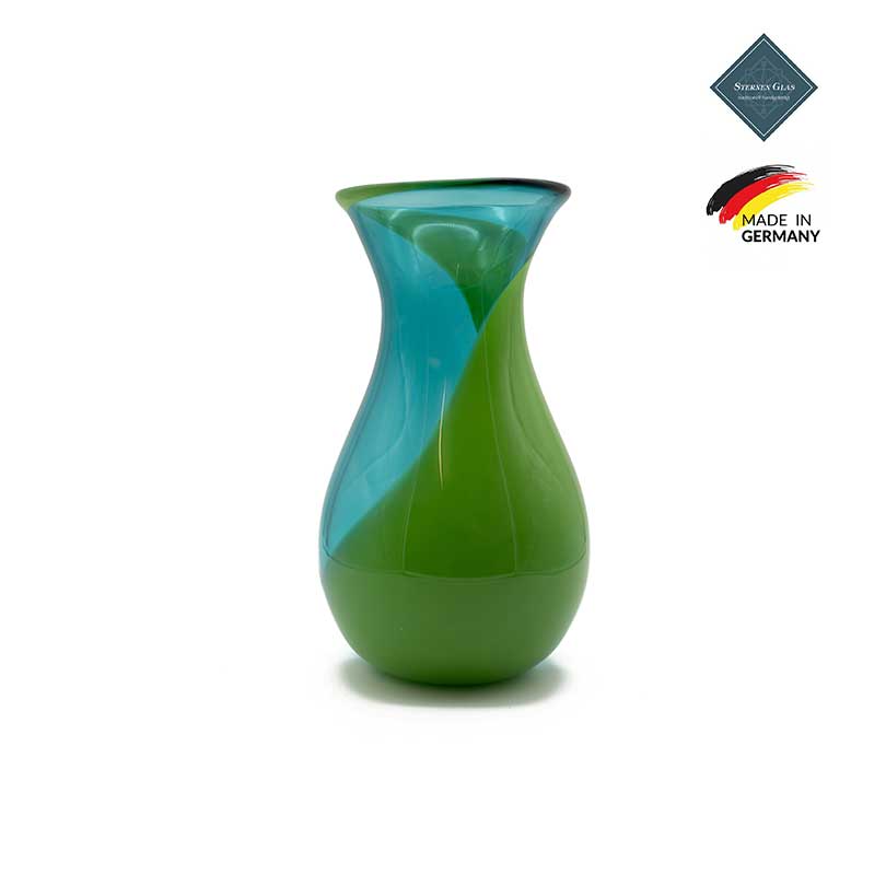 STERNEN GLAS | Green Split Vase