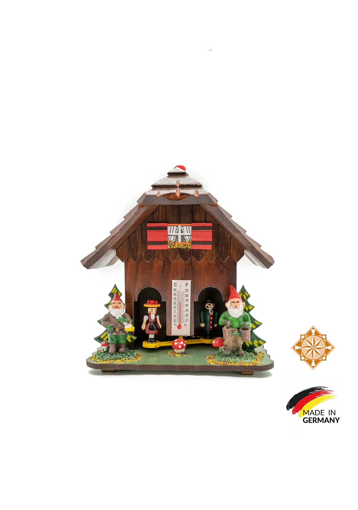 Weather House | Black Forest Chalet & Gnomes Weather House | Black Forest Chalet & Gnomes