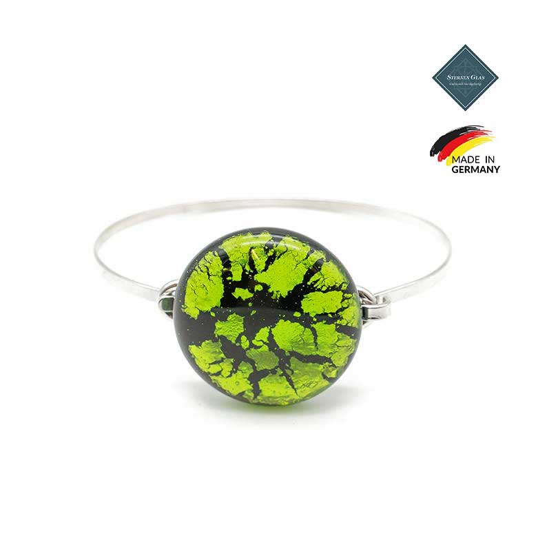 STERNEN GLAS | "Selene" Silver Plated Bangle Bracelet | Thin STERNEN GLAS | "Selene" Silver Plated Bangle Bracelet | Thin