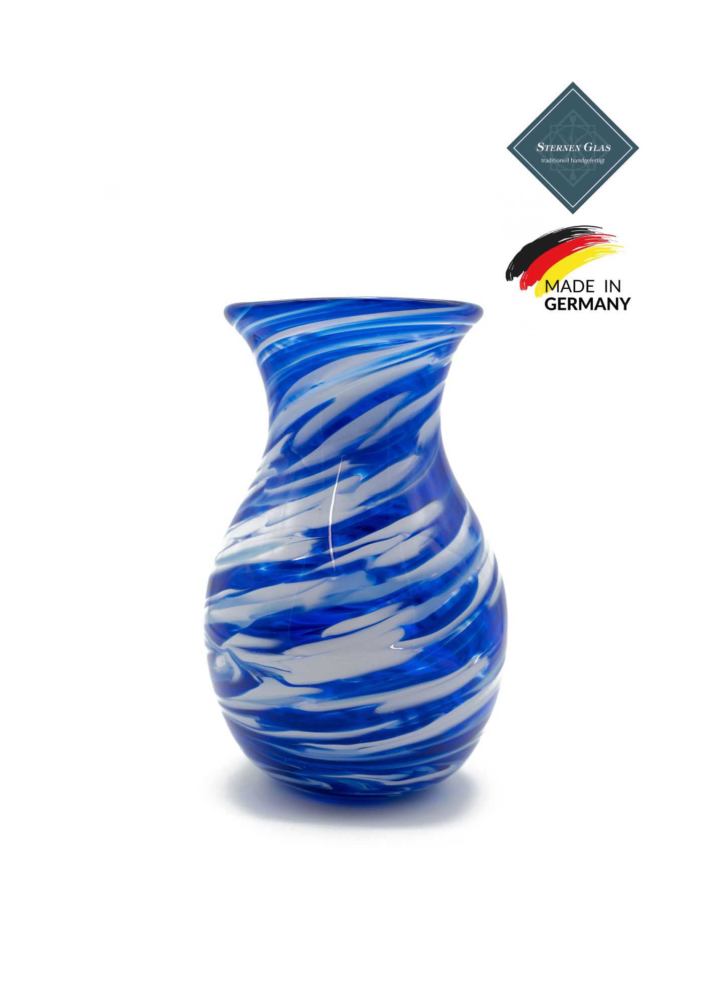 STERNEN GLAS | Rustic Vase | Blue STERNEN GLAS | Rustic Vase | Blue