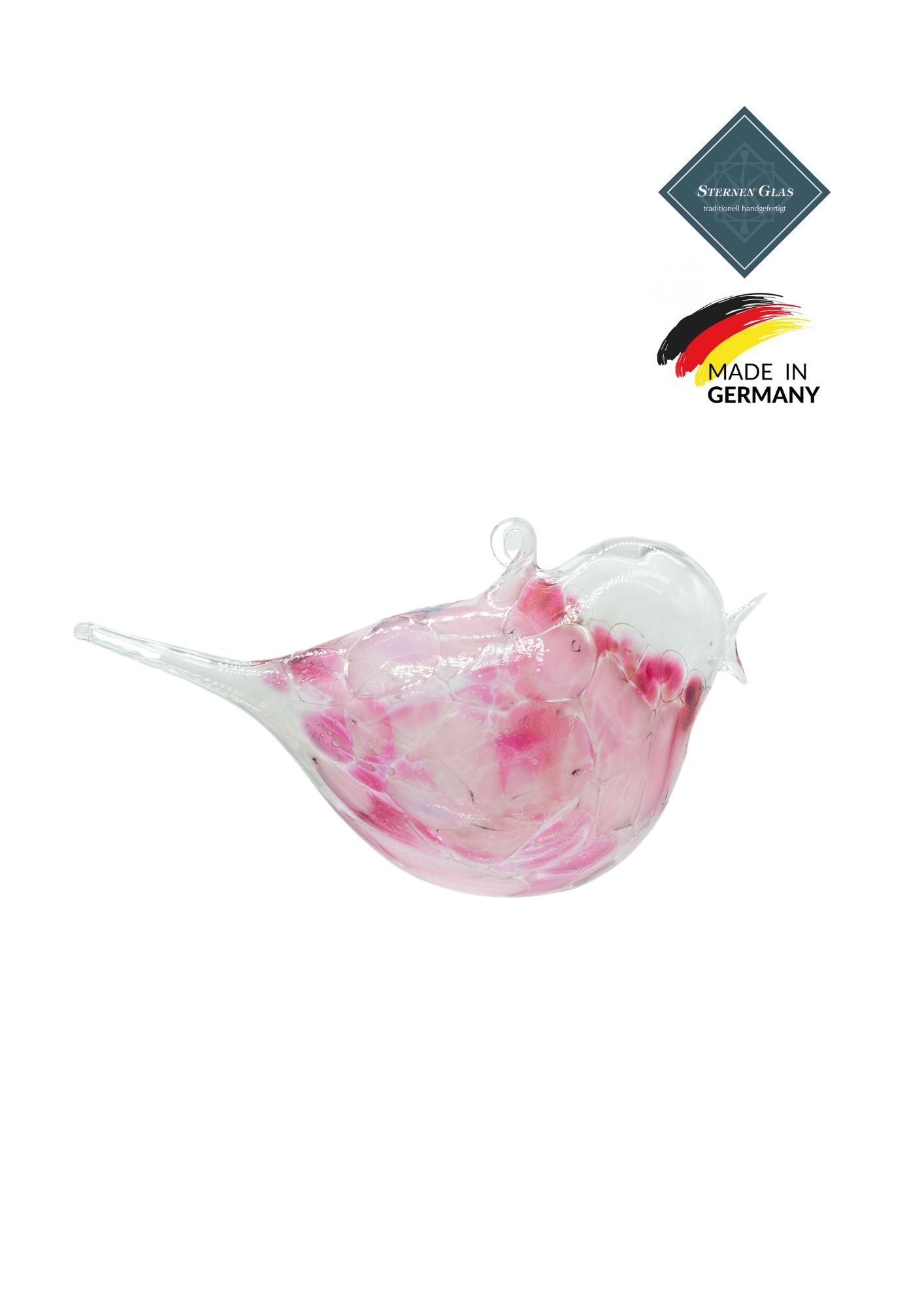 STERNEN GLAS | Bird Hanger | Pink STERNEN GLAS | Bird Hanger | Pink