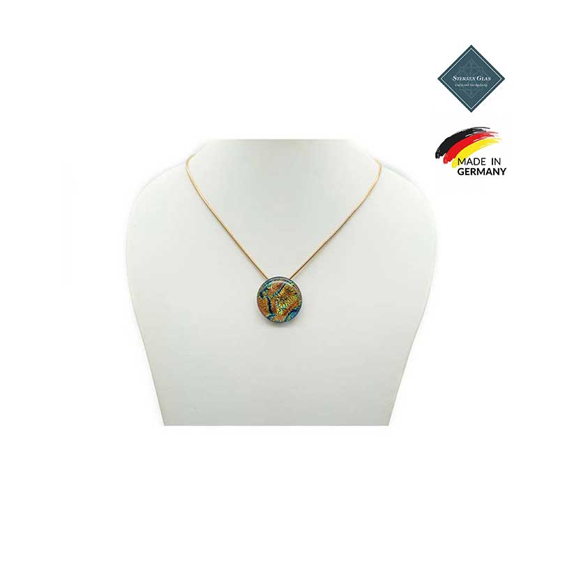 STERNEN GLAS | "Scheherazade" | Necklace | Gold Plated Chain