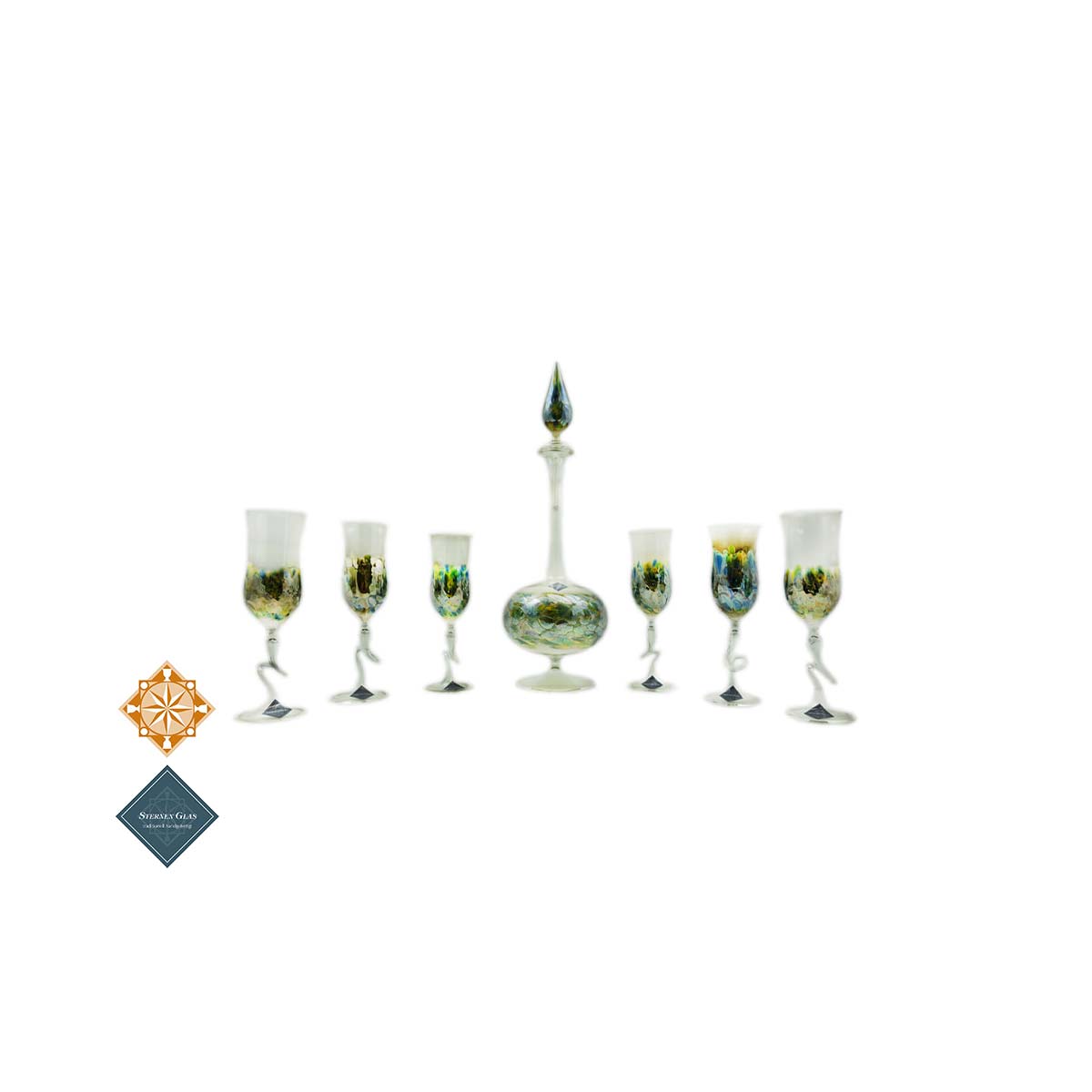 Sternen Glas | Ravenna Iris Liquor Set