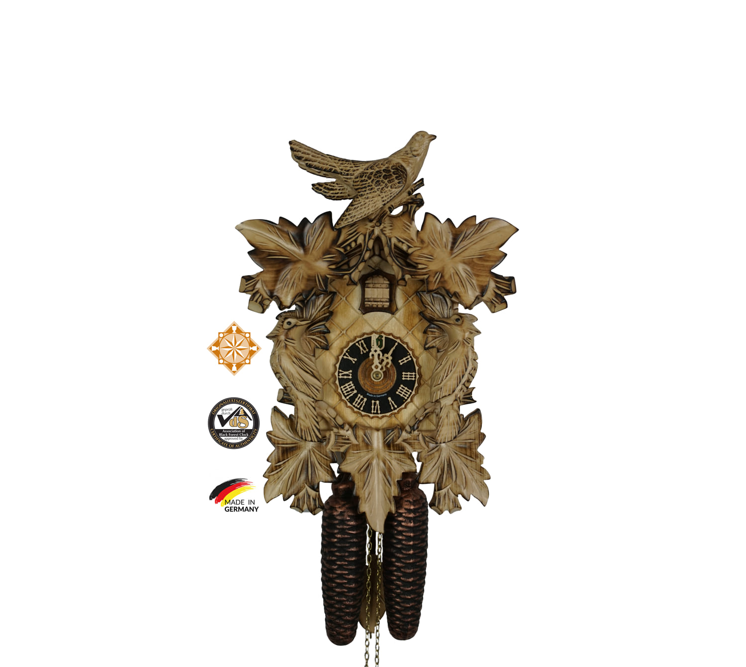 Cuckoo Clock | Natural color | 8 Day Movement