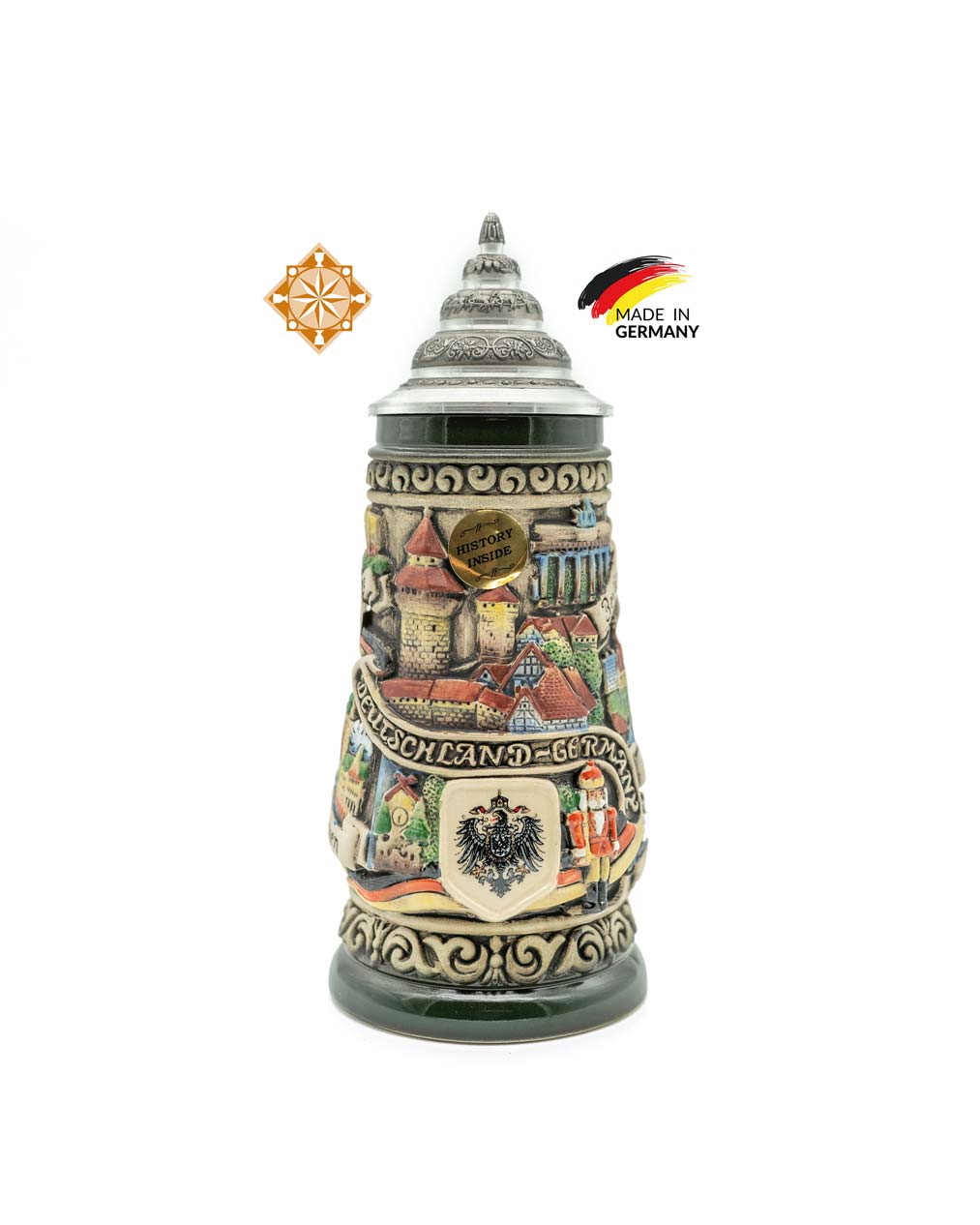 Beer Stein | Rhine Panorama | S Beer Stein | Rhine Panorama | S