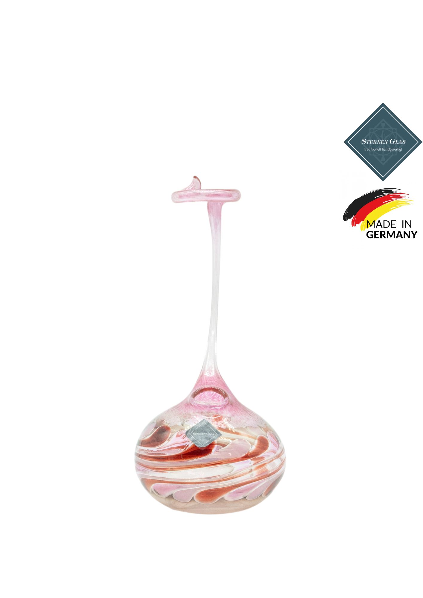 STERNEN GLAS | Rose Vase | Pink STERNEN GLAS | Rose Vase | Pink