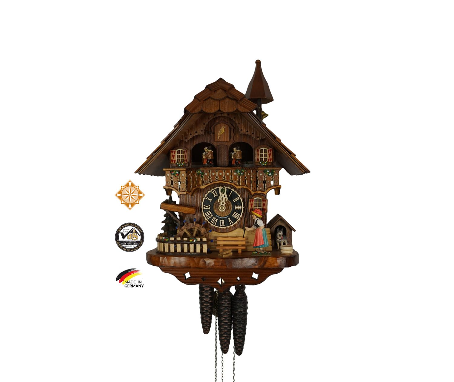 Cuckoo Clock | Bell Ringer | 1 Day Movement | Music