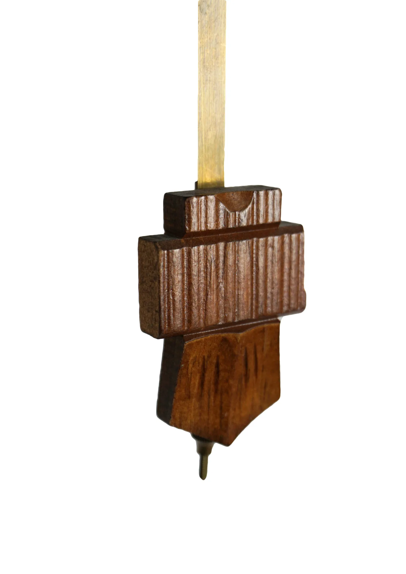 Cuckoo Clock  Bell Ringer  1 Day Movement (3) Chalet colorful authentic black forest cuckoo clock with a nice shingle roof and a lady wearing traditional black forest clothing and rings the bell every hour made by Hönes