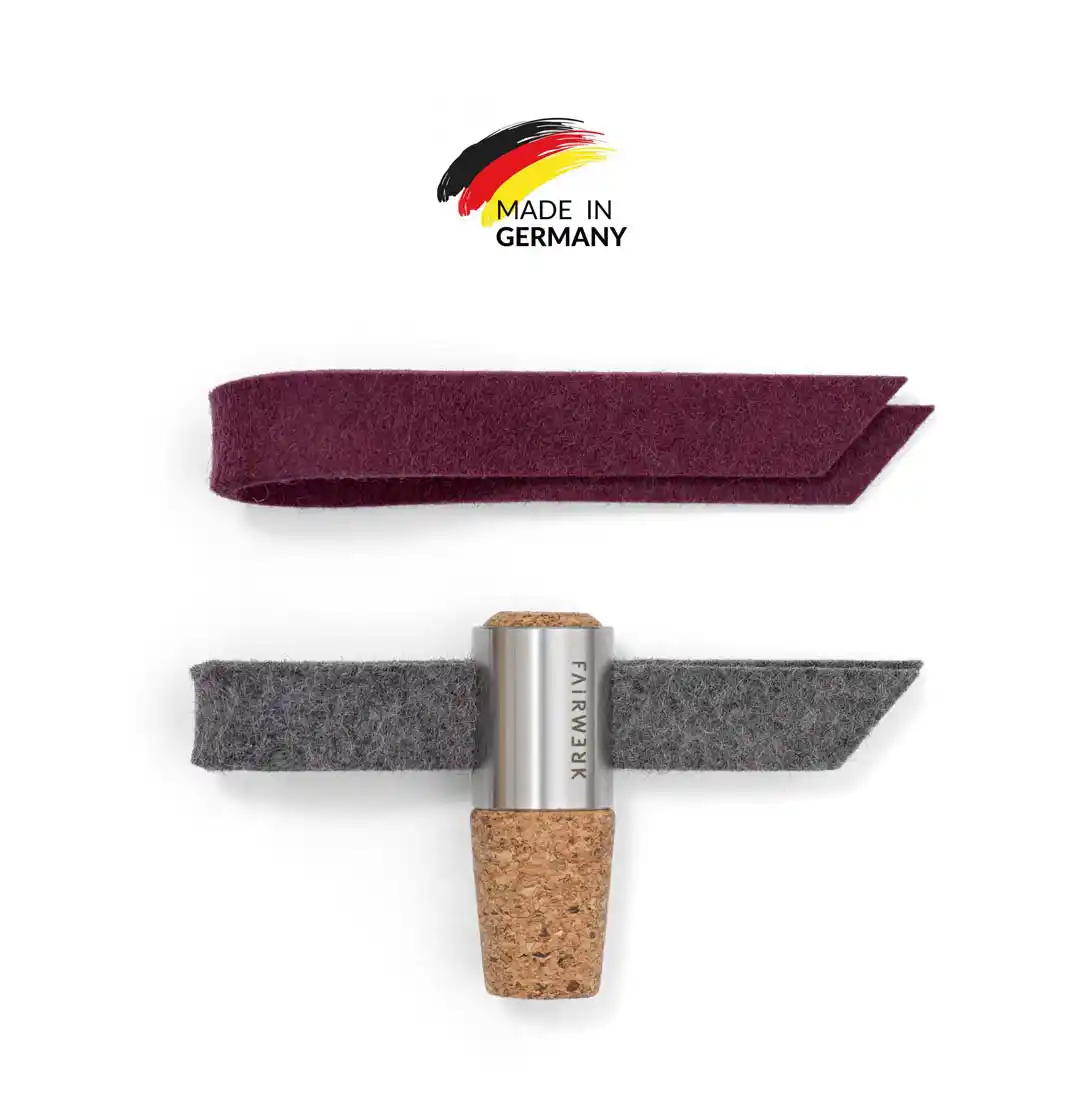 FAIRWERK | Wine Plug | Gray-Purple FAIRWERK | Wine Plug | Gray-Purple