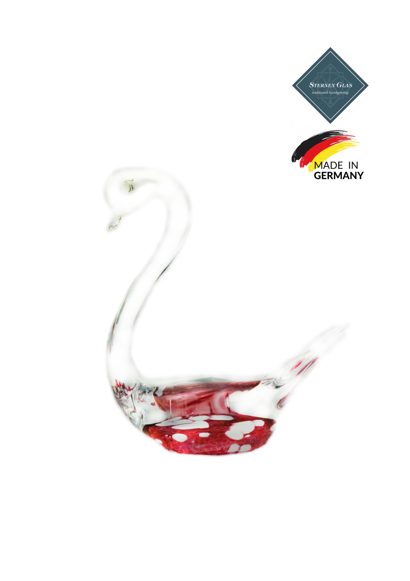 STERNEN GLAS | Swan | Pink